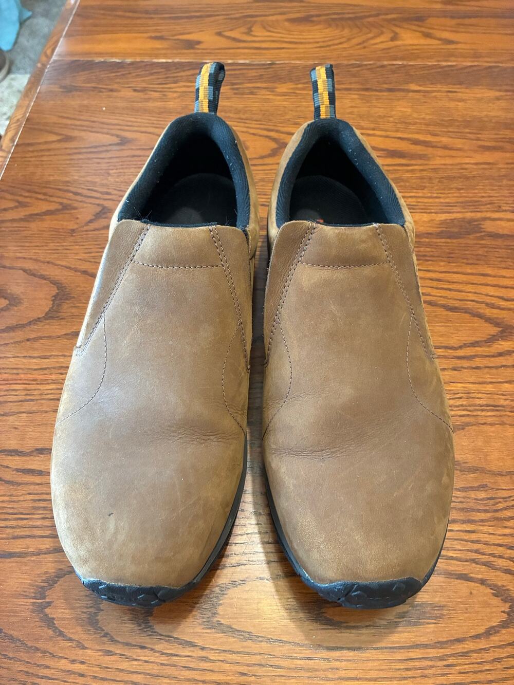 Merrell Men's Jungle Moc Nubuck Wide Width Brown Size 12W